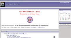 Desktop Screenshot of newvisioncourses.org