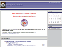 Tablet Screenshot of newvisioncourses.org